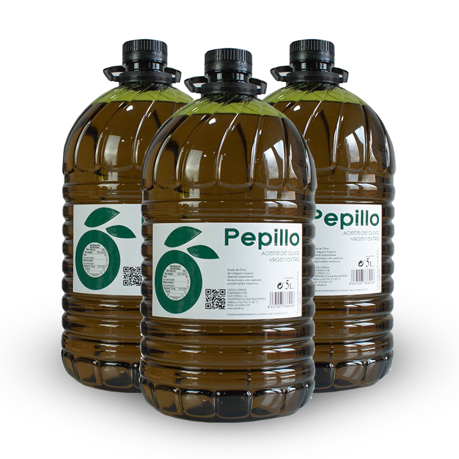 Oleo Pepillo - AOVE Arbequina 5L, 3uds
