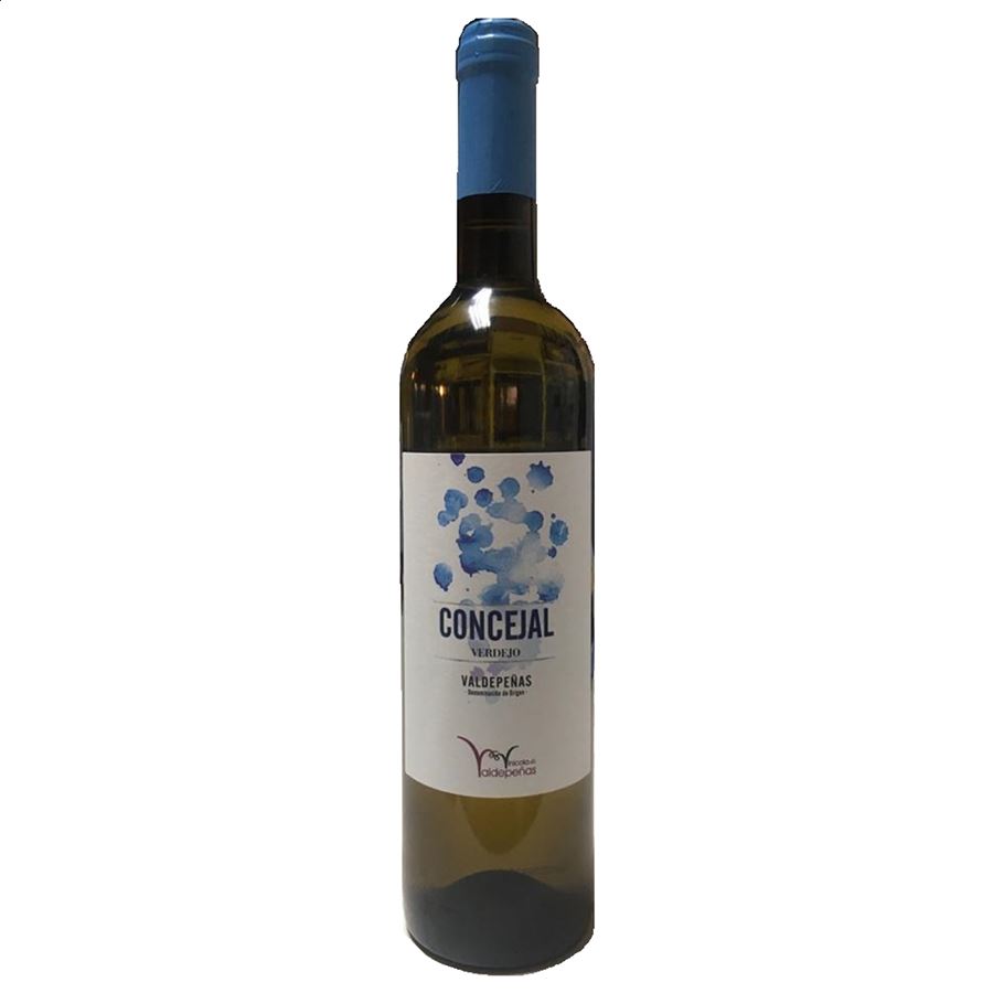 Concejal - Vino blanco Verdejo D.O.P. Valdepeñas 75cl, 1ud