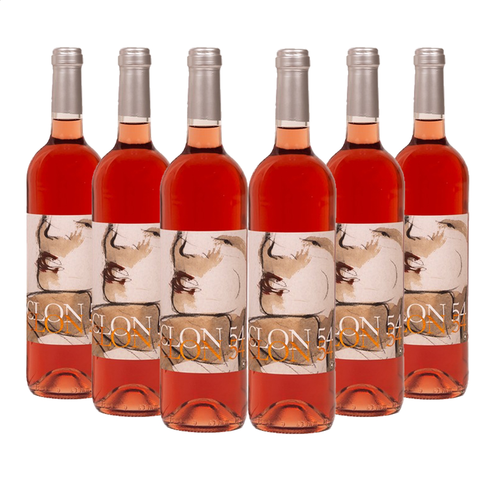 Santo Cristo del Prado - Clon 54 vino rosado Cencibel IGP Vino de la Tierra de Castilla 75cl, 6uds