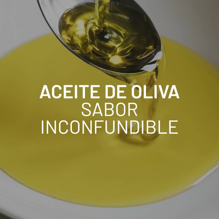 Aceite de oliva, sabor inconfundible
