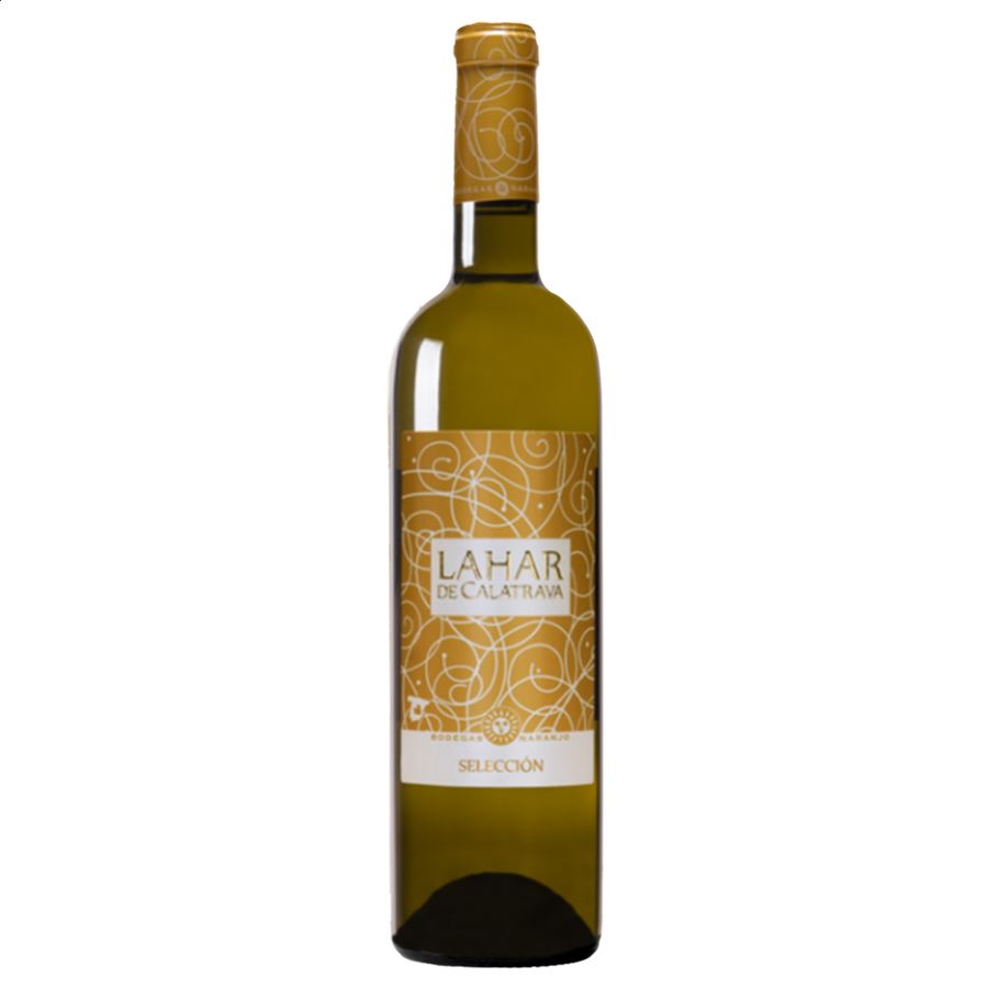 Bodegas Naranjo - Lahar de Calatrava Selección vino blanco IGP Tierra de Castilla del Campo de Calatrava 75cl, 6uds