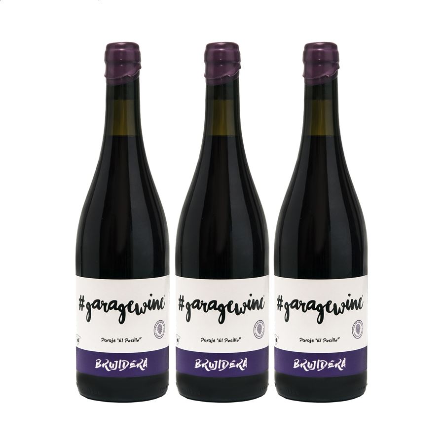 Garagewine - Brujidera vino tinto IGP Vino de la Tierra de Castilla 75cl, 3uds