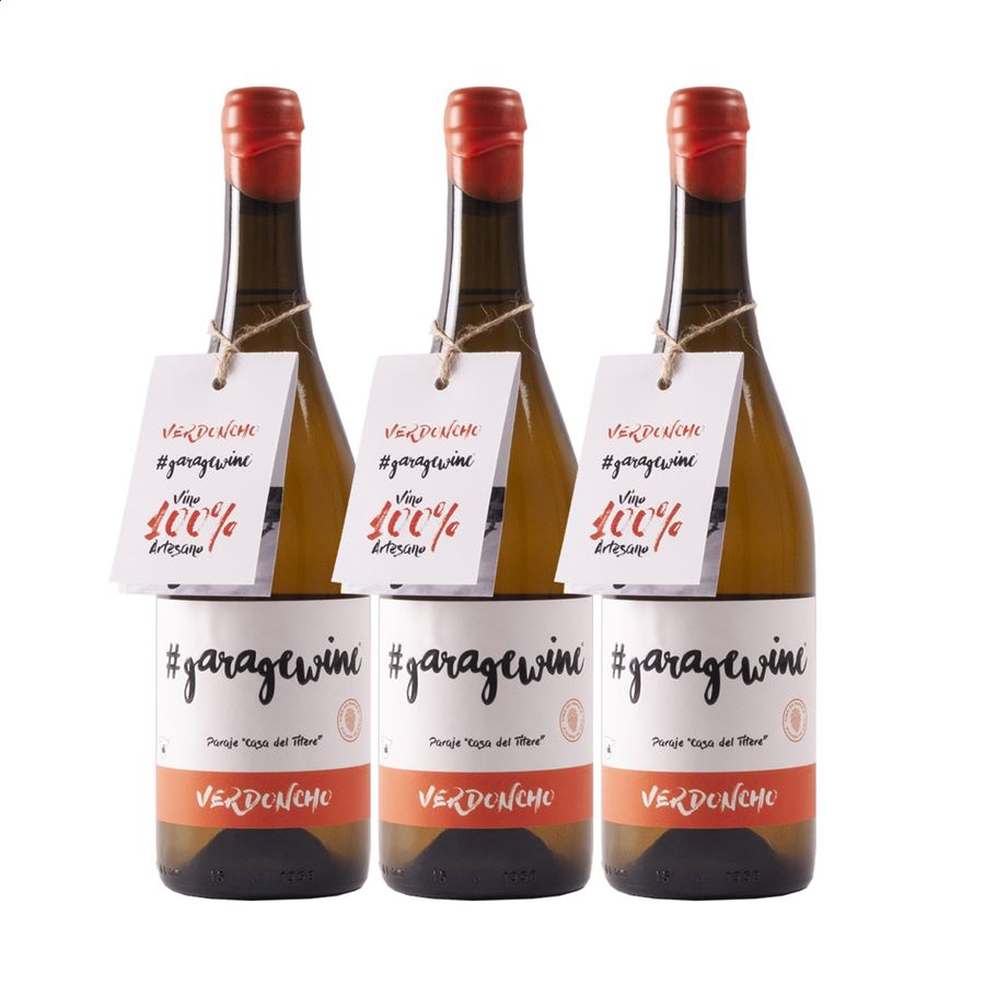 Garagewine - Verdoncho vino blanco IGP Vino de la Tierra de Castilla 75cl, 3uds