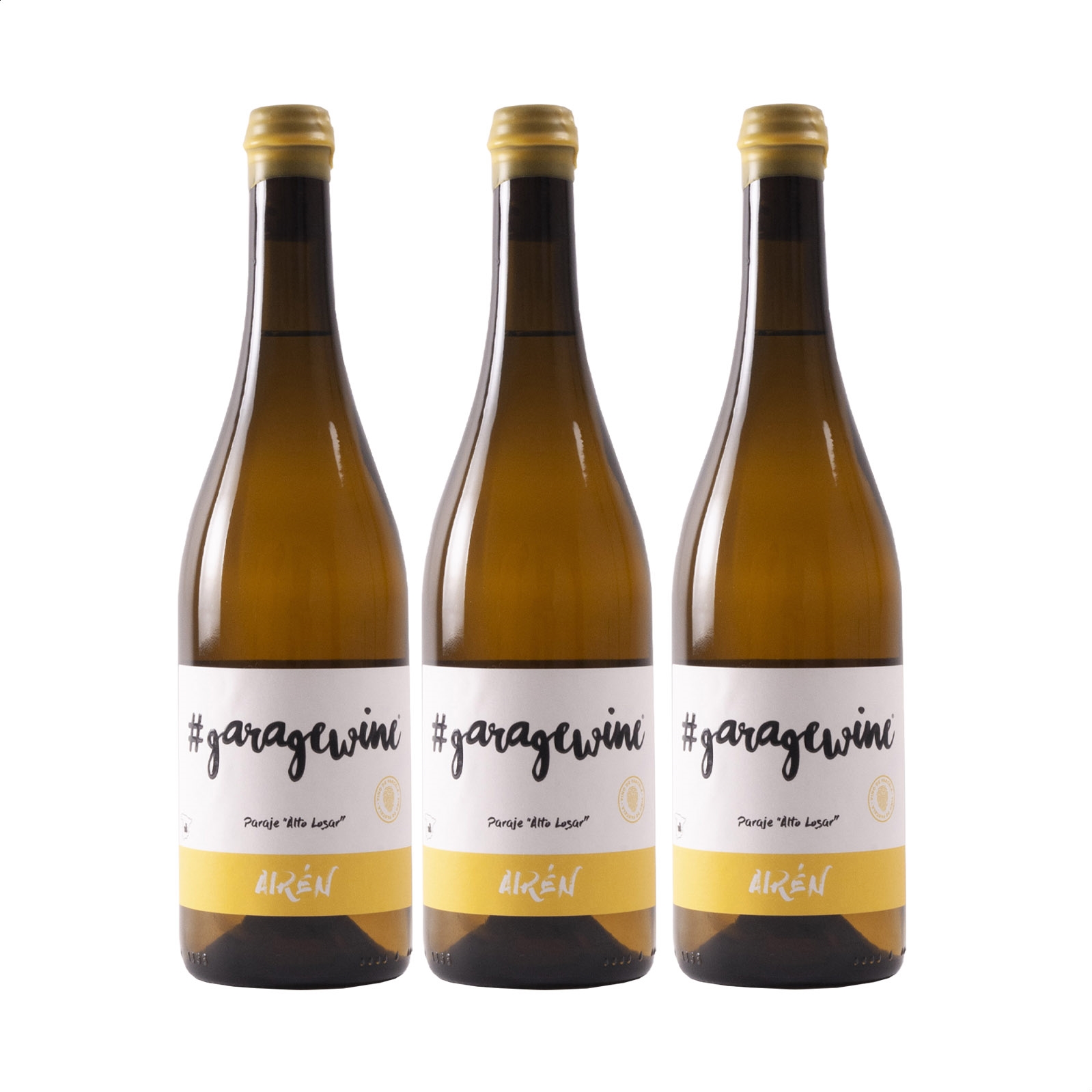 Garagewine - Airén vino blanco IGP Vino de la Tierra de Castilla 75cl, 3uds
