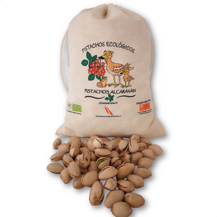 Pistachos Alcaraván - Pistachos ecológicos al natural 1Kg, 1ud