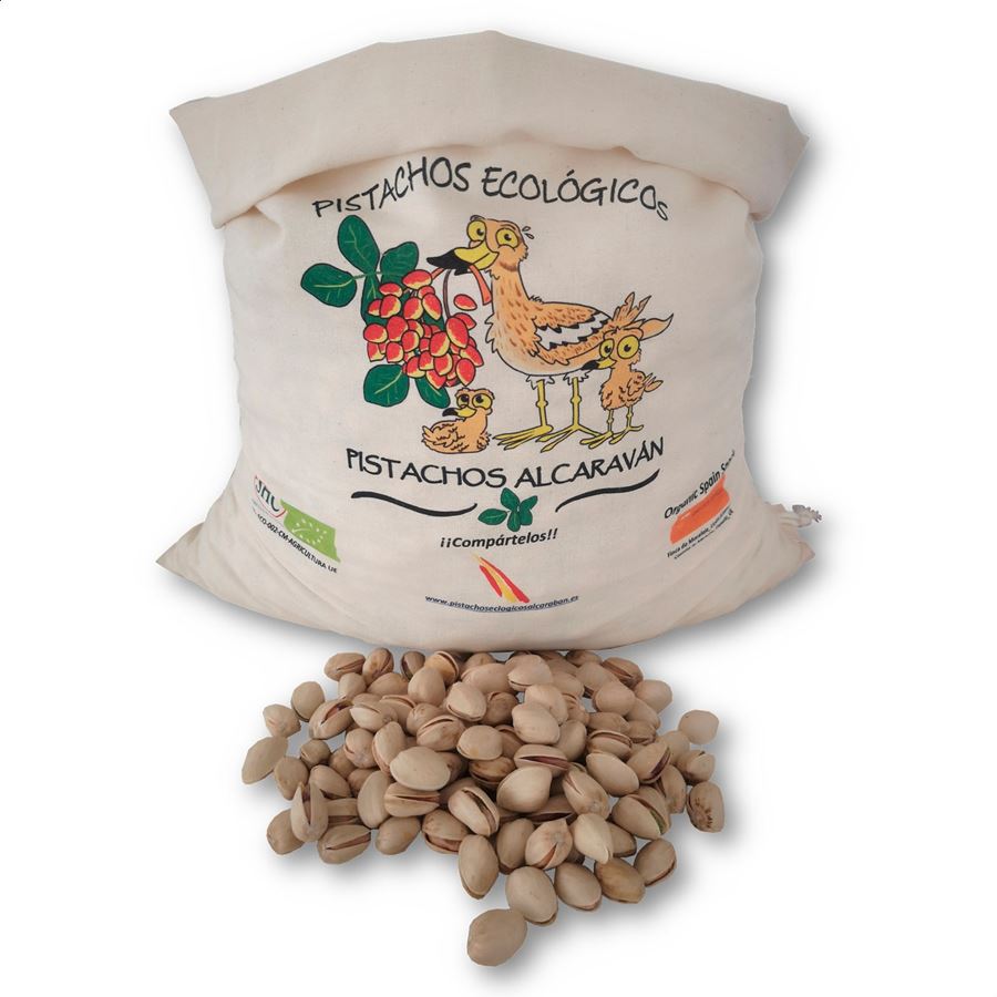 Pistachos Alcaraván - Pistachos ecológicos al natural 9Kg, 1ud