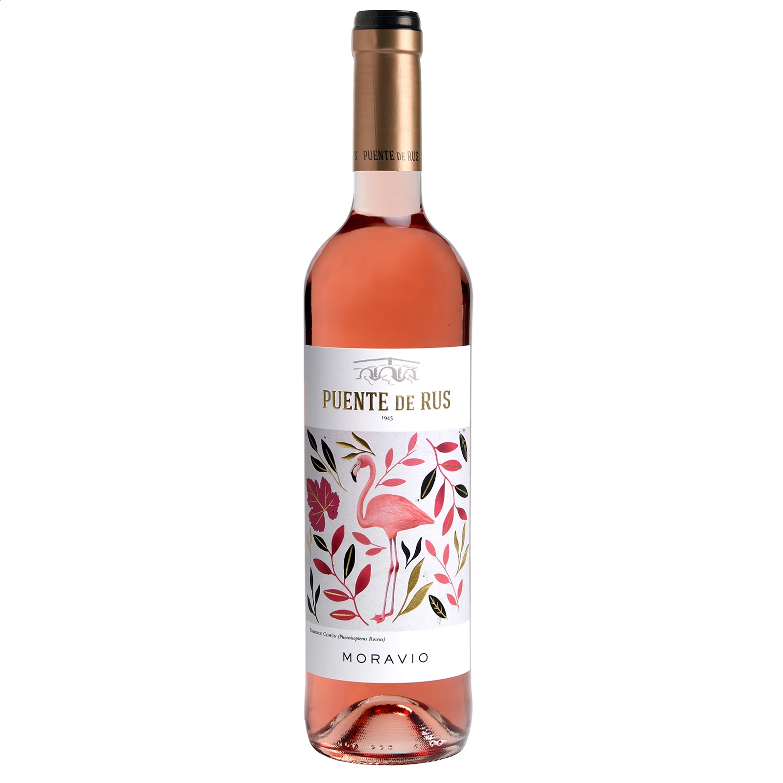 Bodegas Puente de Rus - Puente de Rus Moravio vino rosado D.O.P. La Mancha 75cl, 6uds