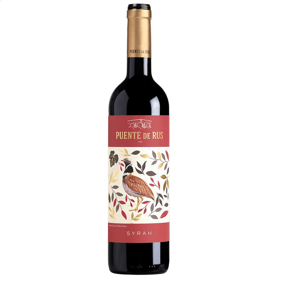 Bodegas Puente de Rus - Puente de Rus Syrah vino tinto D.O.P. La Mancha 75cl, 6uds