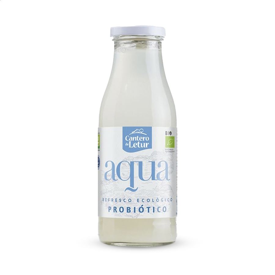 Cantero de Letur - Kéfir ecológico y probiótico Aqua 500ml, 12uds,