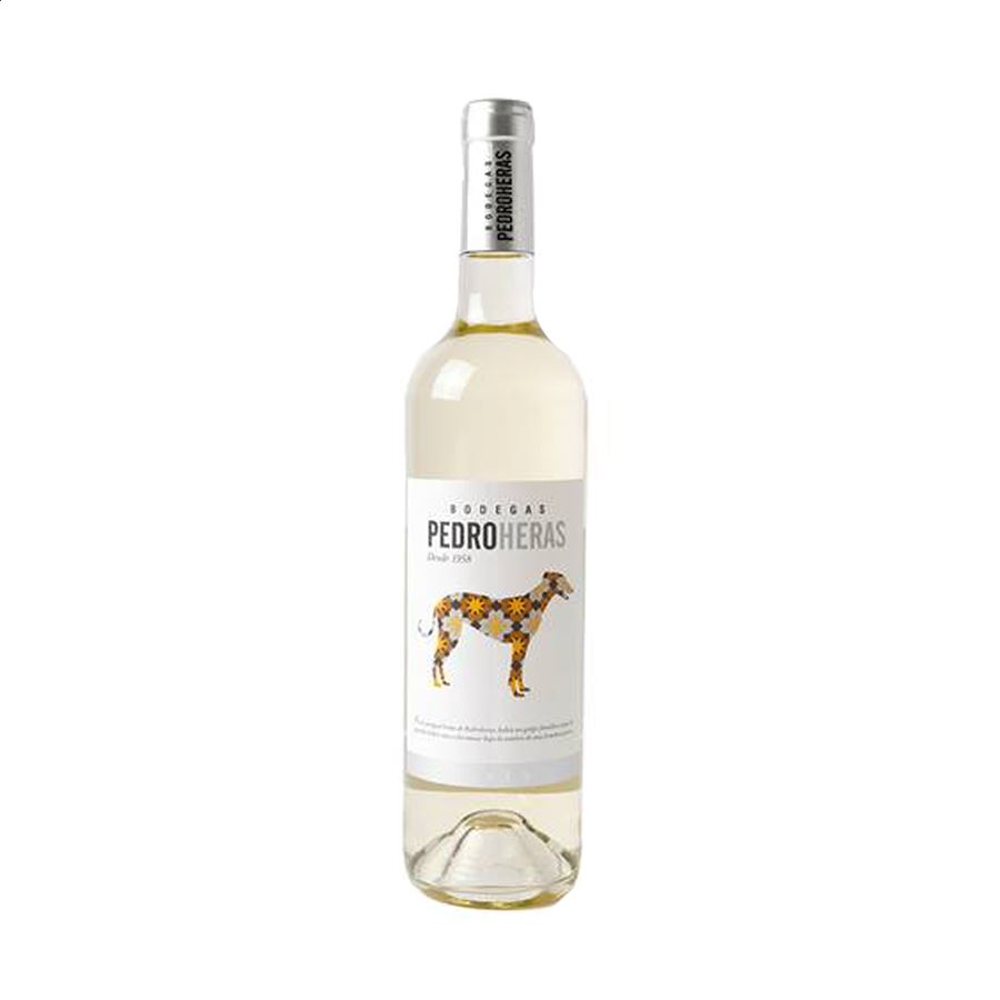 Bodegas Pedroheras - Vino blanco Airén D.O.P La Mancha 75cl, 6uds