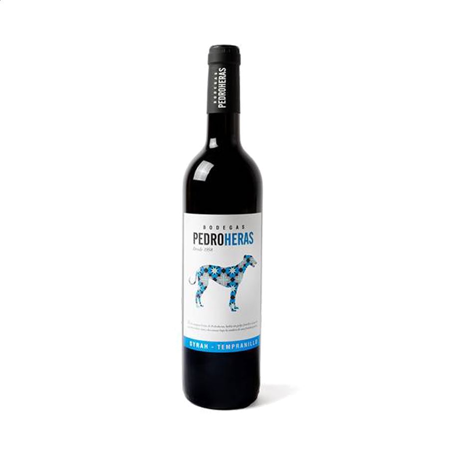 Bodegas Pedroheras - Vino tinto Syrah Tempranillo D.O.P La Mancha 75cl, 6uds