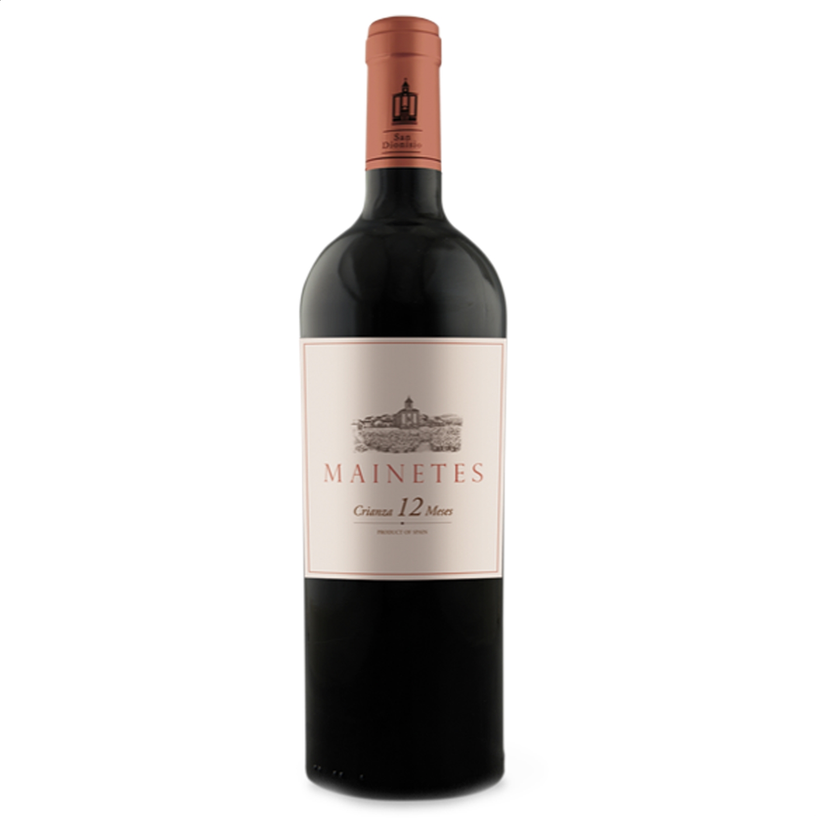 Bodegas San Dionisio - Mainetes Crianza vino tinto D.O.P. Jumilla, 75cl, 6uds