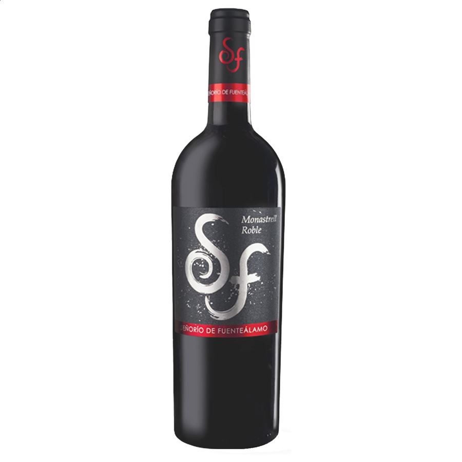 Bodegas San Dionisio - SF Monastrell Roble vino tinto D.O.P. Jumilla, 75cl, 6uds