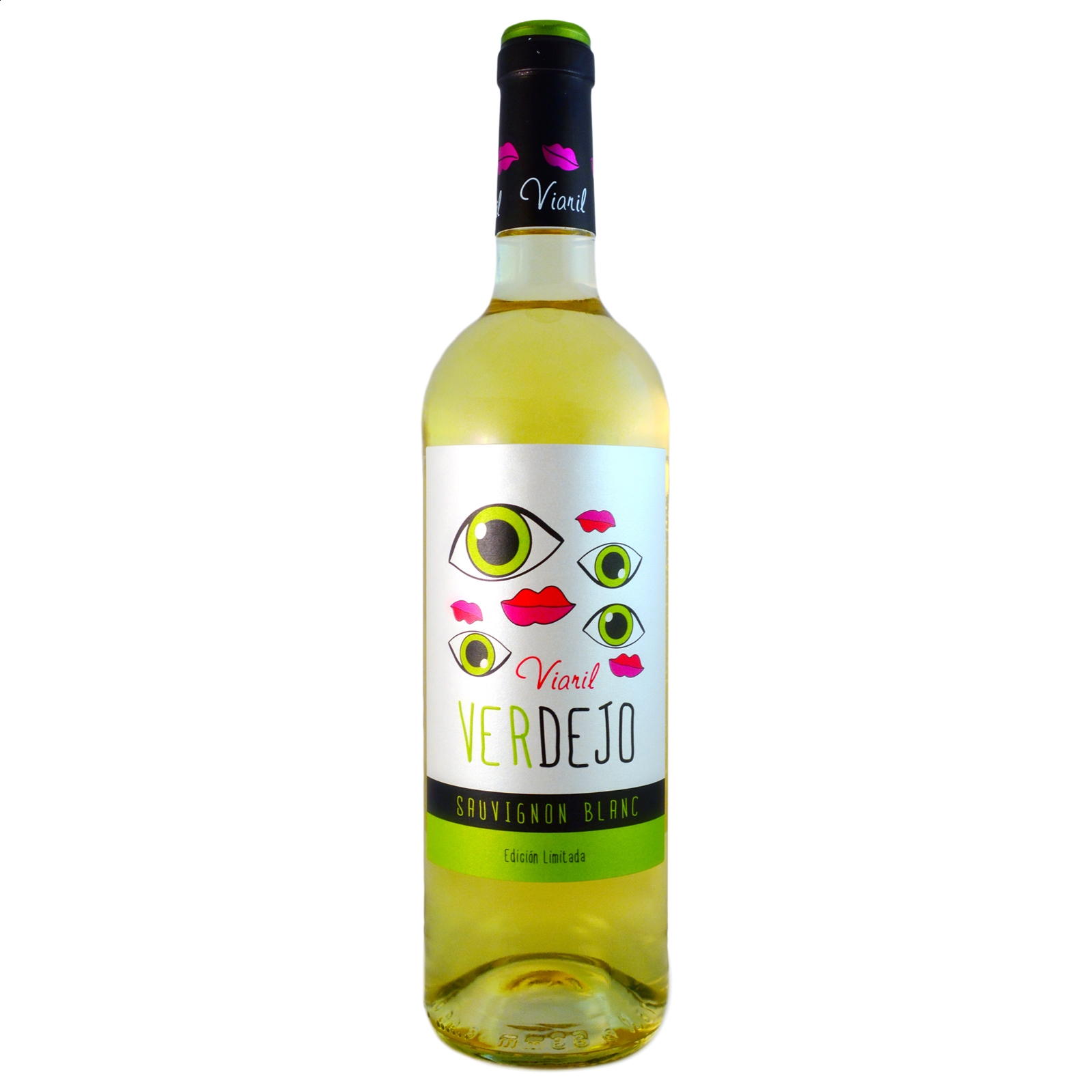 Viaril - Vino Blanco Verdejo Sauvignon D.O.P. Manchuela, 75cl 6uds