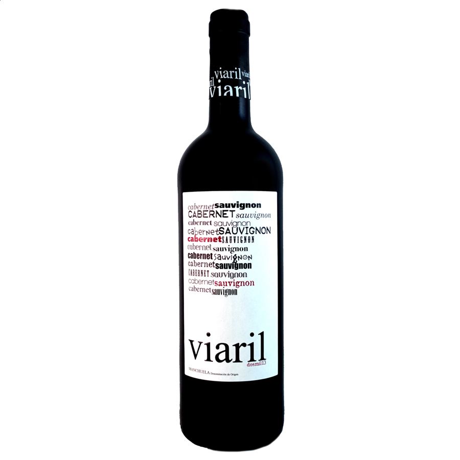 Viaril - Lote variado, vino blanco y tinto D.O.P. Manchuela, 75cl 3uds
