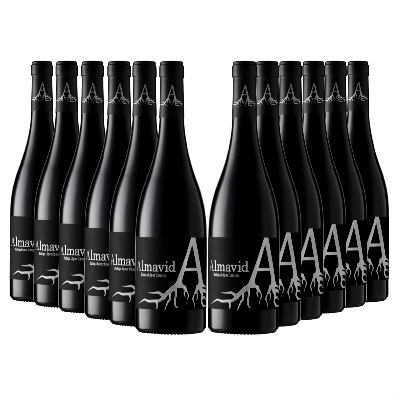 Almavid - Garnacha roble ecológico vino tinto D.O.P. Méntrida 75cl, 12uds
