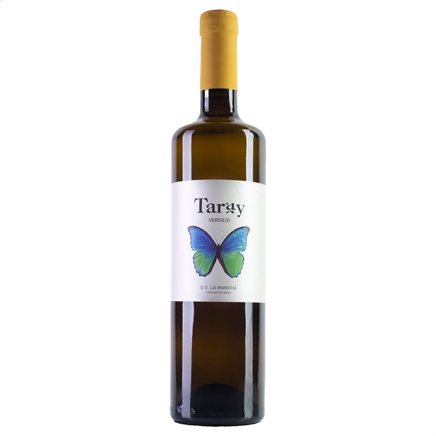 Bodegas Taray – Vino blanco joven Verdejo D.O.P. La Mancha 75cl, 6uds