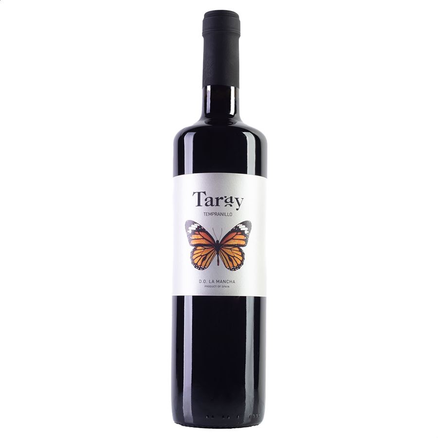 Bodegas Taray – Vino tinto joven Tempranillo D.O.P. La Mancha 75cl, 6uds