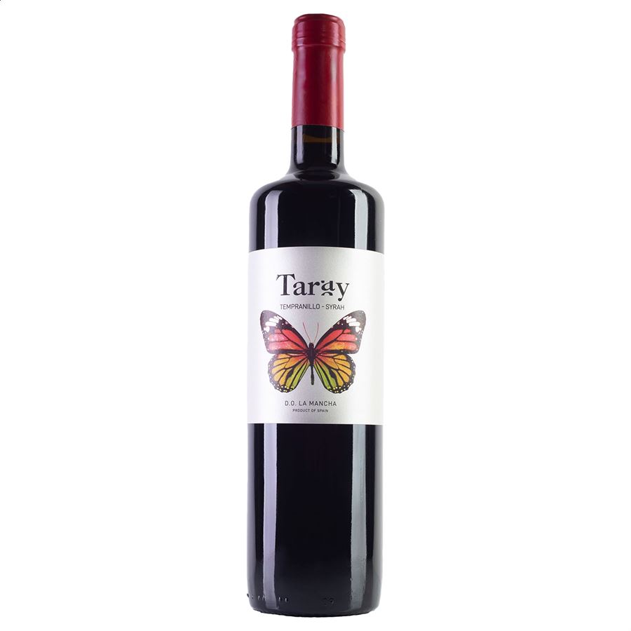 Bodegas Taray – Vino tinto joven Tempranillo Syrah D.O.P. La Mancha 75cl, 6uds