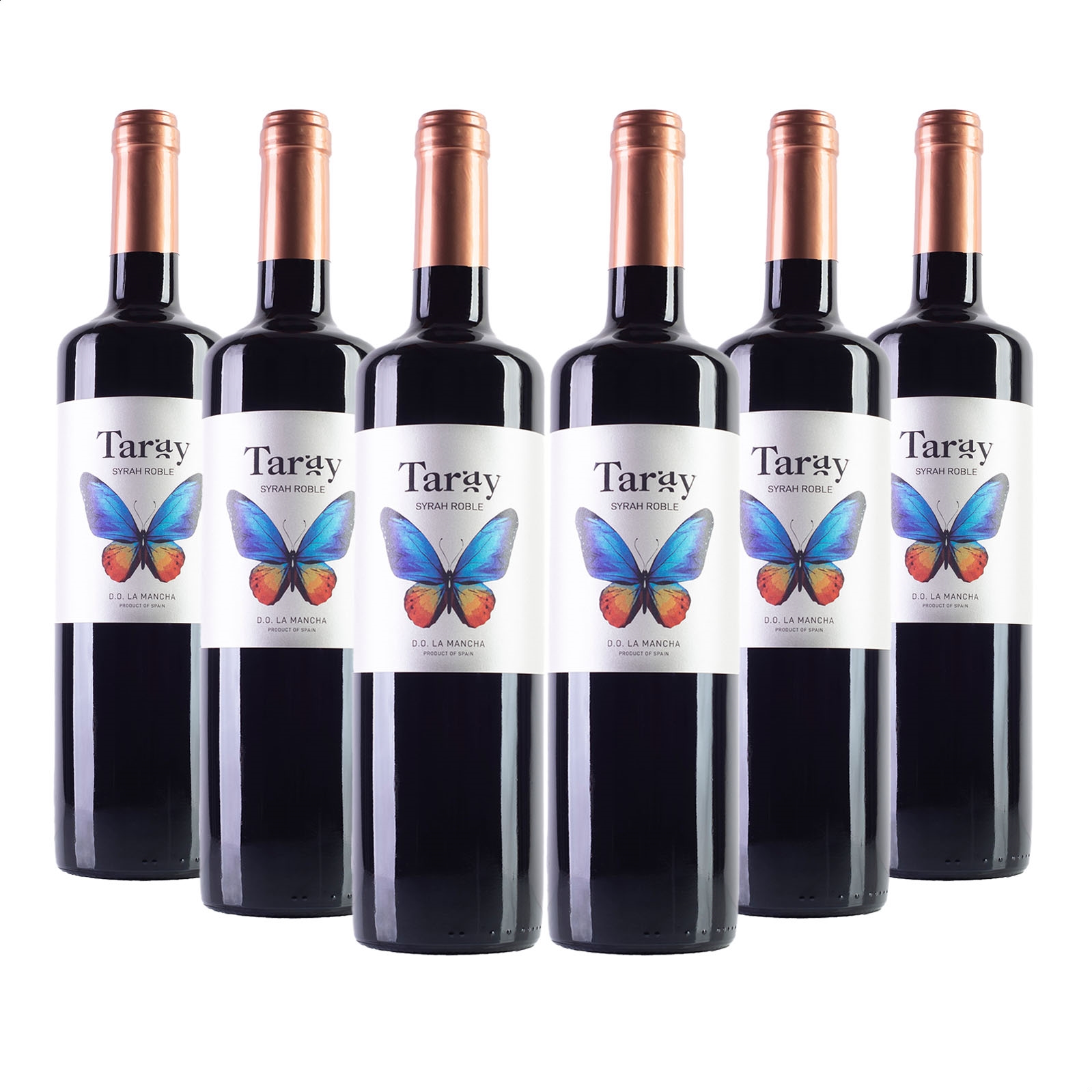 Bodegas Taray – Vino tinto Syrah Roble D.O.P. La Mancha 75cl, 6uds