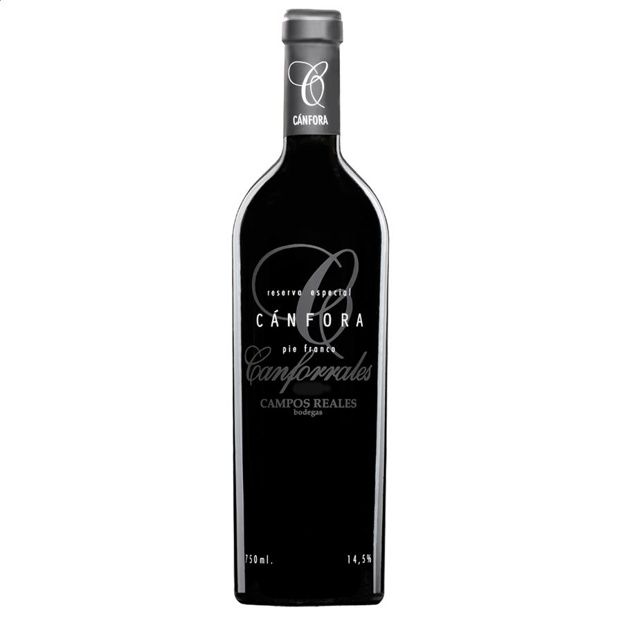 Bodegas Campos Reales – Selección vino tinto Gladium y Canfora D.O.P. La Mancha 75cl, 3uds