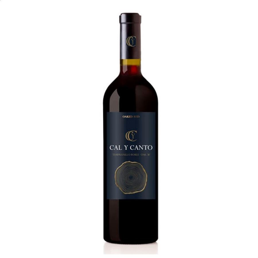 Bodegas Isidro Milagro - Vino tinto cal y canto roble IGP Vino de la Tierra de Castilla 75cl, 6uds