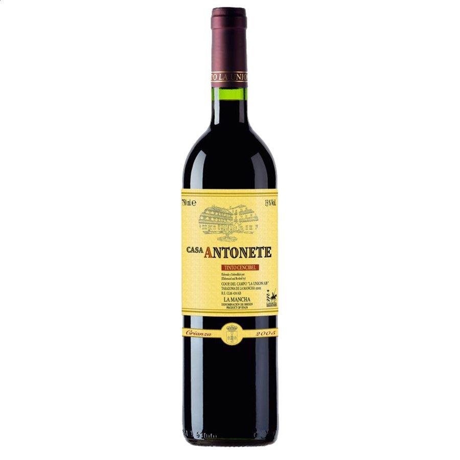 Casa Antonete – Vino tinto crianza D.O.P. La Mancha 75cl, 6uds