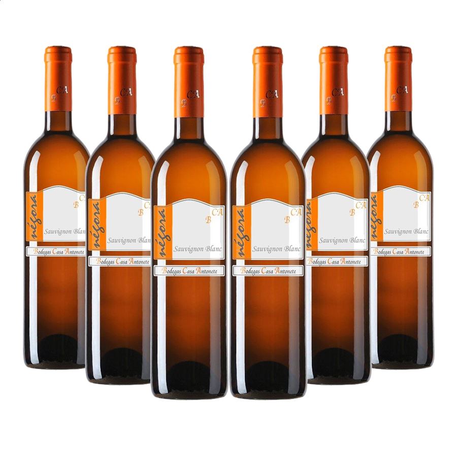 Casa Antonete - Négora vino blanco D.O.P. La Mancha 75cl, 6uds