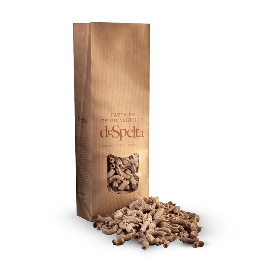 Despelta - Lote de pastas ecológicas de cereales antiguos 400g, 6uds