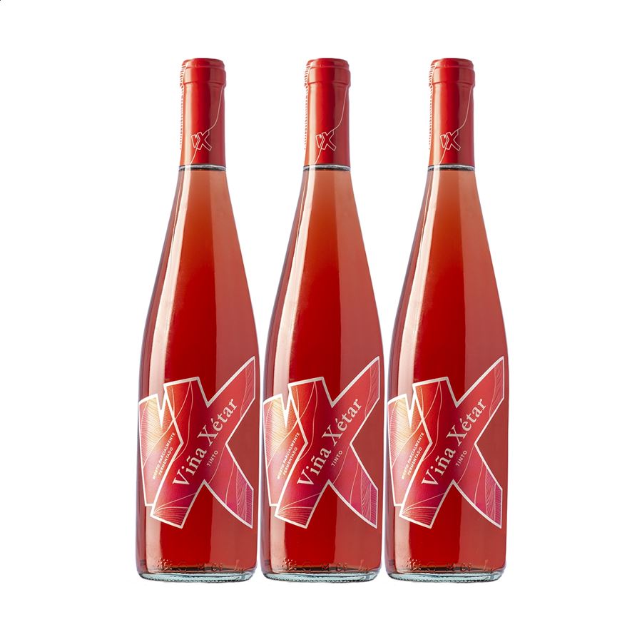 Bodegas El Progreso - Viña Xétar Tinto 75cl, 3uds