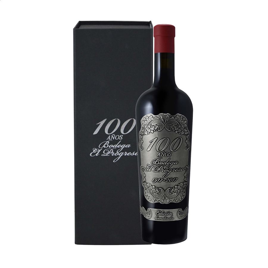 Bodegas El Progreso - Edición Límitada 100 Años vino tinto IGP Vino de la Tierra de Castilla 75cl, 1ud