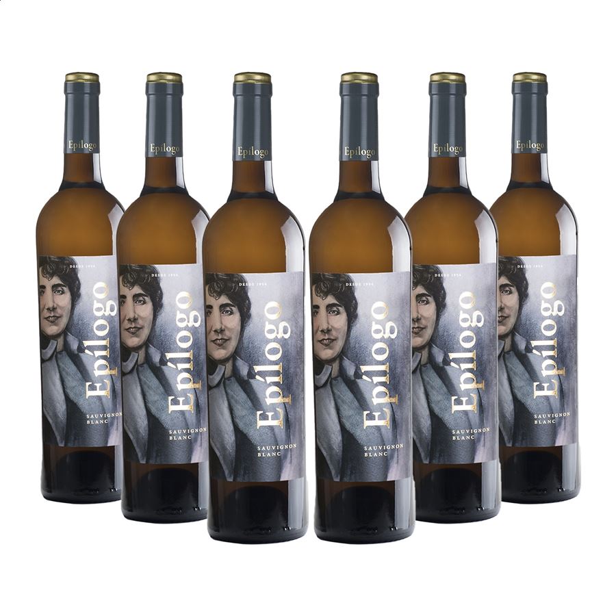 Bodegas Yuntero - Epílogo blanco Sauvignon Blanc D.O.P. La Mancha, 75cl 6uds