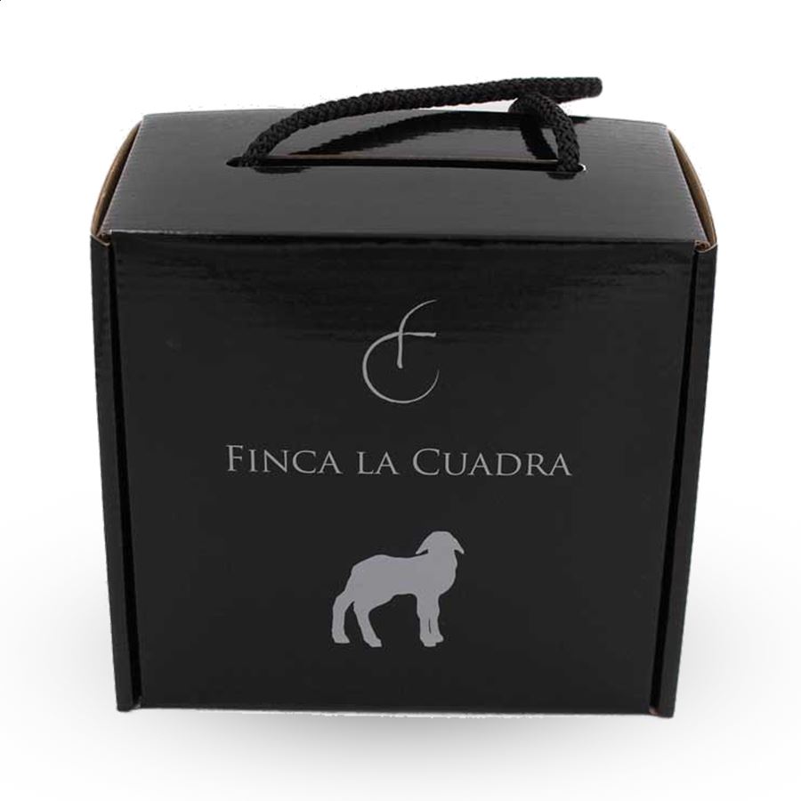 Finca La Cuadra - Queso curado de leche pasteurizada D.O.P. Queso Manchego 2,5Kg, 1ud