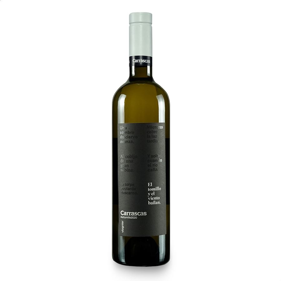 Bodega Carrascas - El Tomillo y El Viento Bailan blanco IGP Vino de la Tierra de Castilla 75cl, 1ud