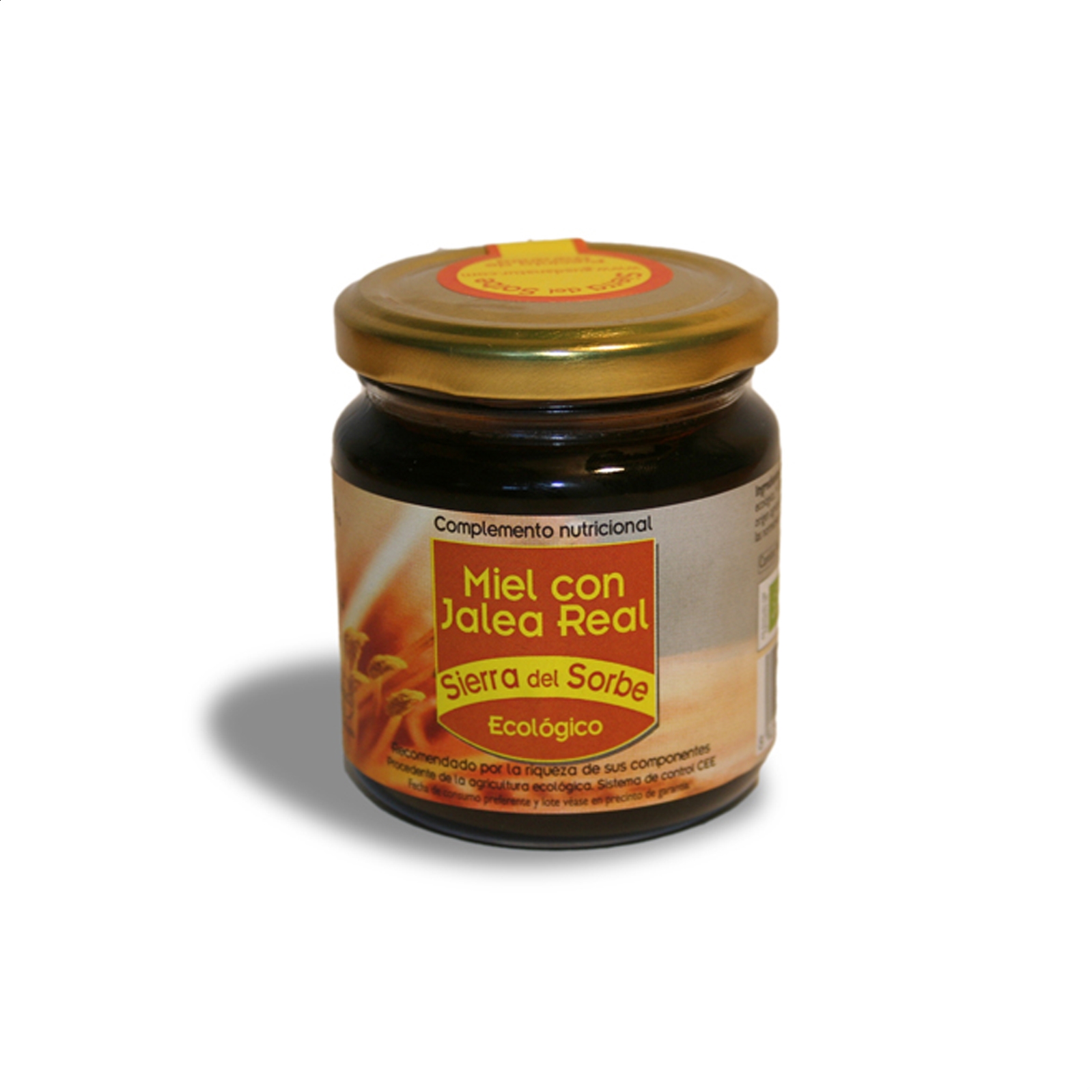 Sierra del Sorbe – Miel con Jalea Real ecológica 250g, 3uds