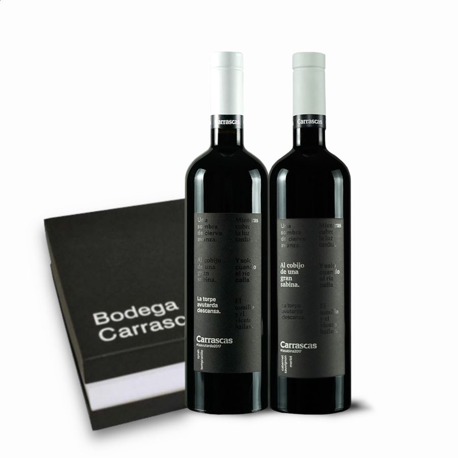 Bodega Carrascas - Lote La Avutarda y La Sabina IGP Vino de la Tierra de Castilla 75cl, 2uds
