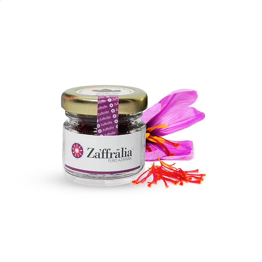 Zaffralia – Azafrán serie oro D.O.P. Azafrán de La Mancha 1g, 3uds