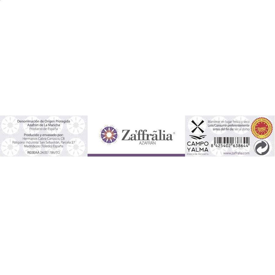 Zaffralia – Azafrán serie oro D.O.P. Azafrán de La Mancha 1g, 3uds