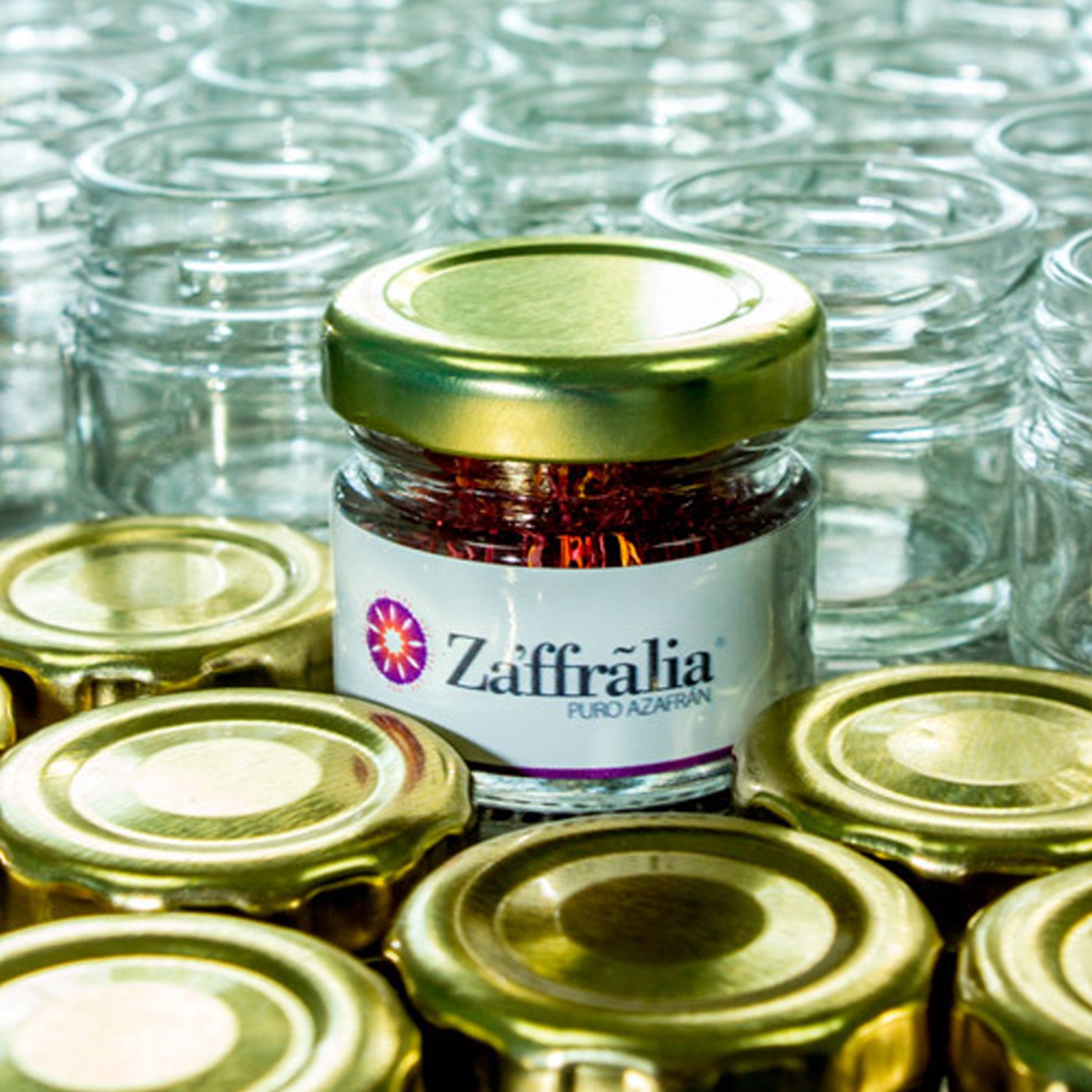 Zaffralia – Azafrán serie oro D.O.P. Azafrán de La Mancha 1g, 12uds