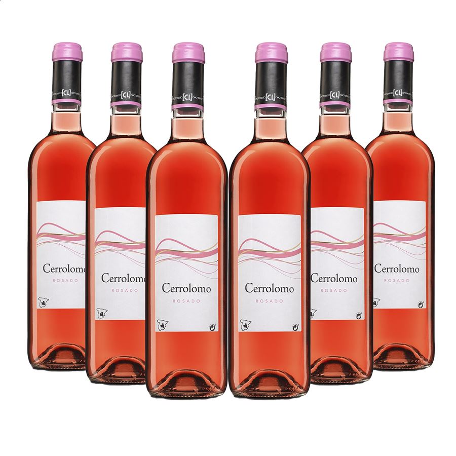 Soledad Cooperativa Fuensalida - Cerrolomo Rosado IGP Vino de la Tierra de Castilla 75cl, 6uds