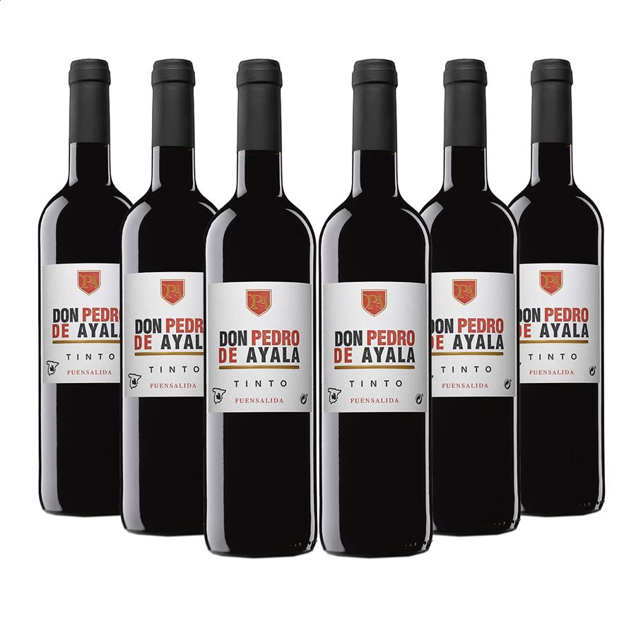 Soledad Cooperativa Fuensalida - Don Pedro de Ayala Tinto IGP Vino de la Tierra de Castilla 75cl, 6uds