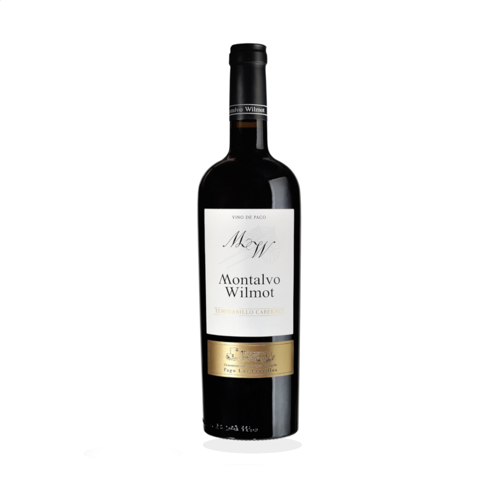 Bodegas Montalvo Wilmot - Tempranillo-Cabernet 2018 D.O.P. Pago Los Cerrillos 75cl, 3uds