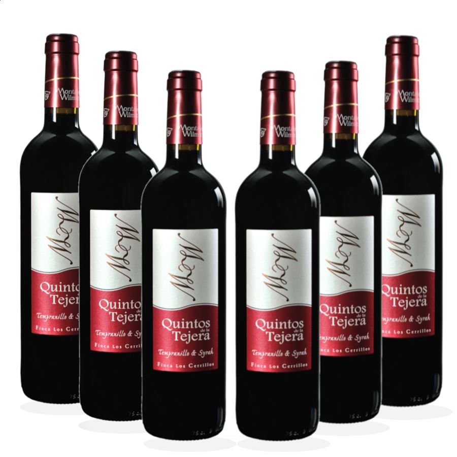 Bodegas Montalvo Wilmot - Quintos de la Tejera 2019 IGP Vino de la Tierra de Castilla 75cl, 6uds
