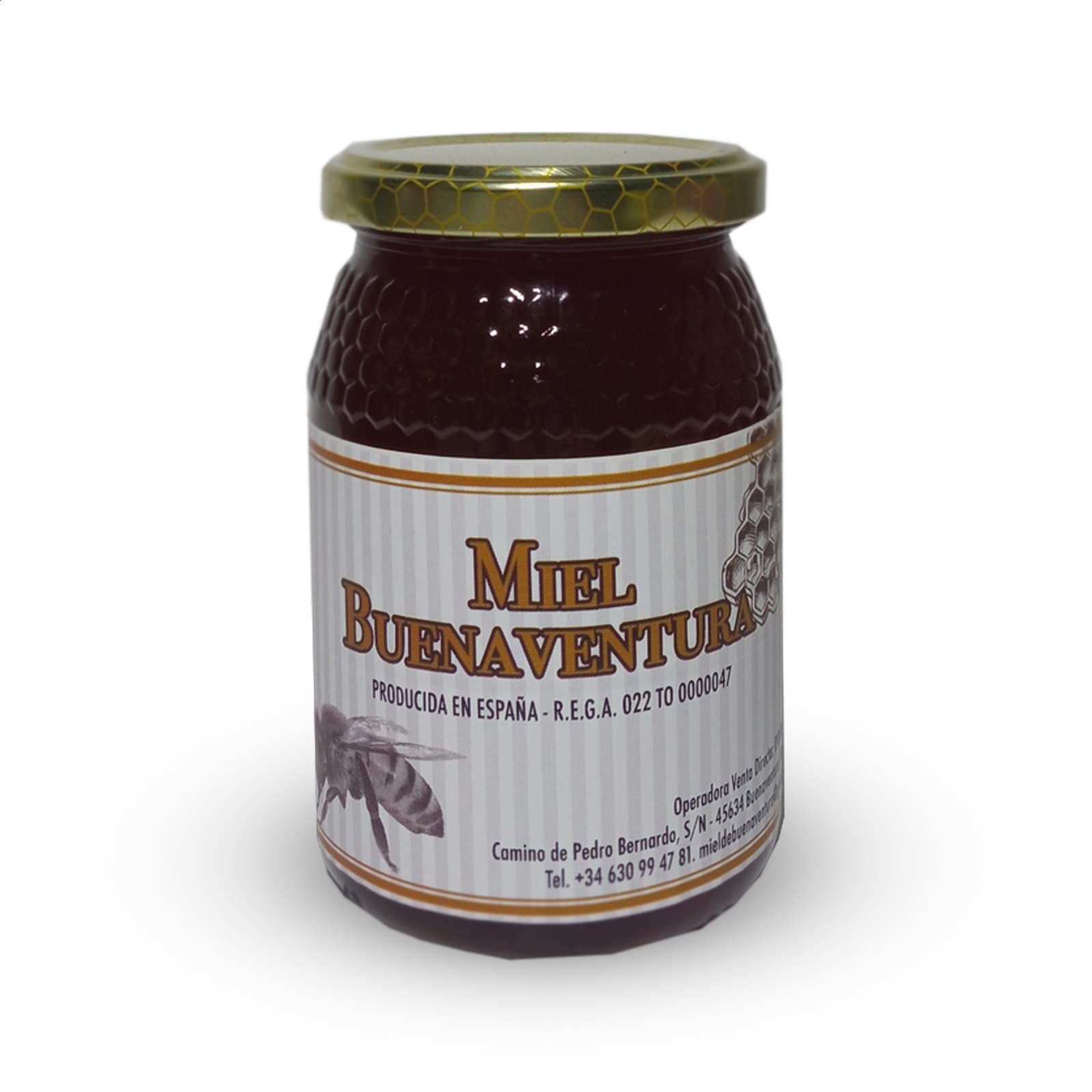 Miel Buenaventura - Lote Miel Clara y Oscura 500g, 4uds