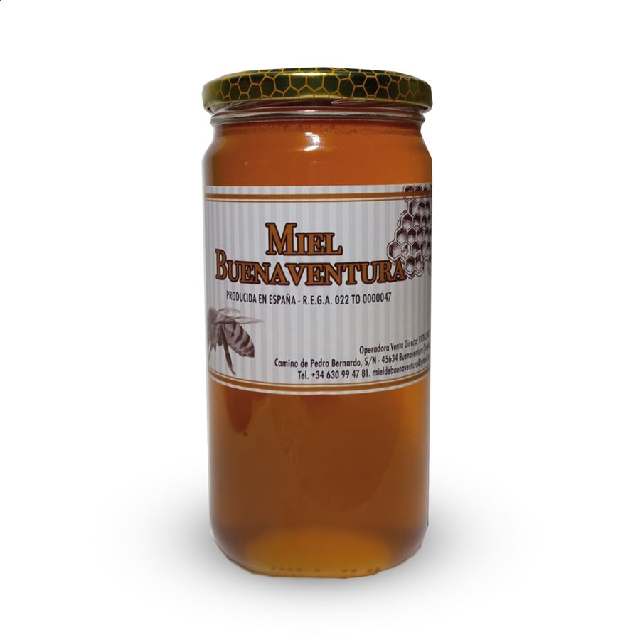 Miel Buenaventura - Miel Clara 1Kg, 4uds