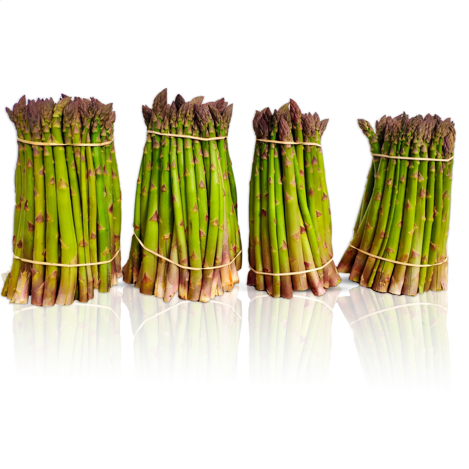 La Rica Huerta - Espárragos verdes ecológicos en cesta de 2,5Kg aprox.