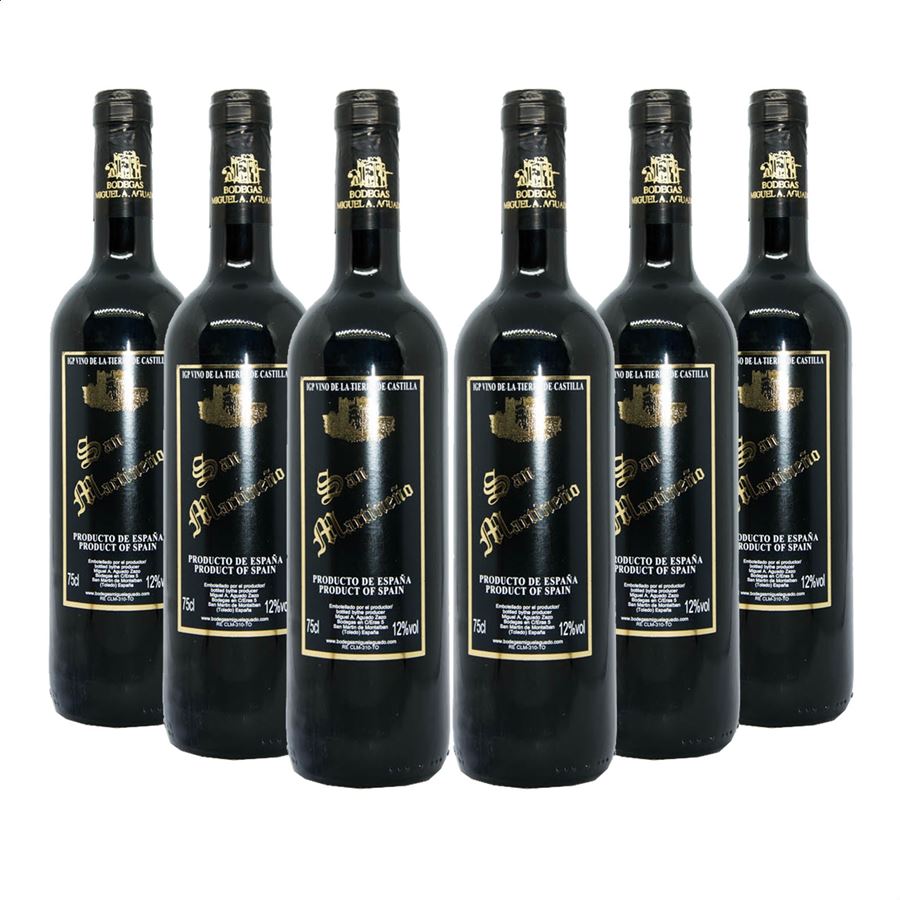 Bodegas Miguel A. Aguado - San Martineño reserva 2014 IGP Vino de la Tierra de Castilla 75cl, 6uds