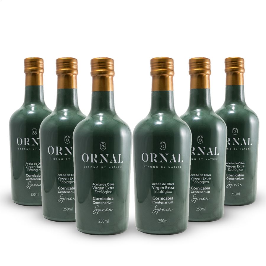 Ornal - AOVE Cornicabra ecológico D.O.P Montes de Toledo 250ml, 6uds