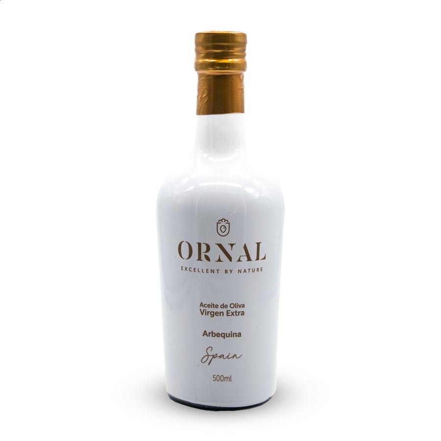 Ornal - Estuche AOVE Cornicabra ecológico y AOVE Arbequina, 2uds