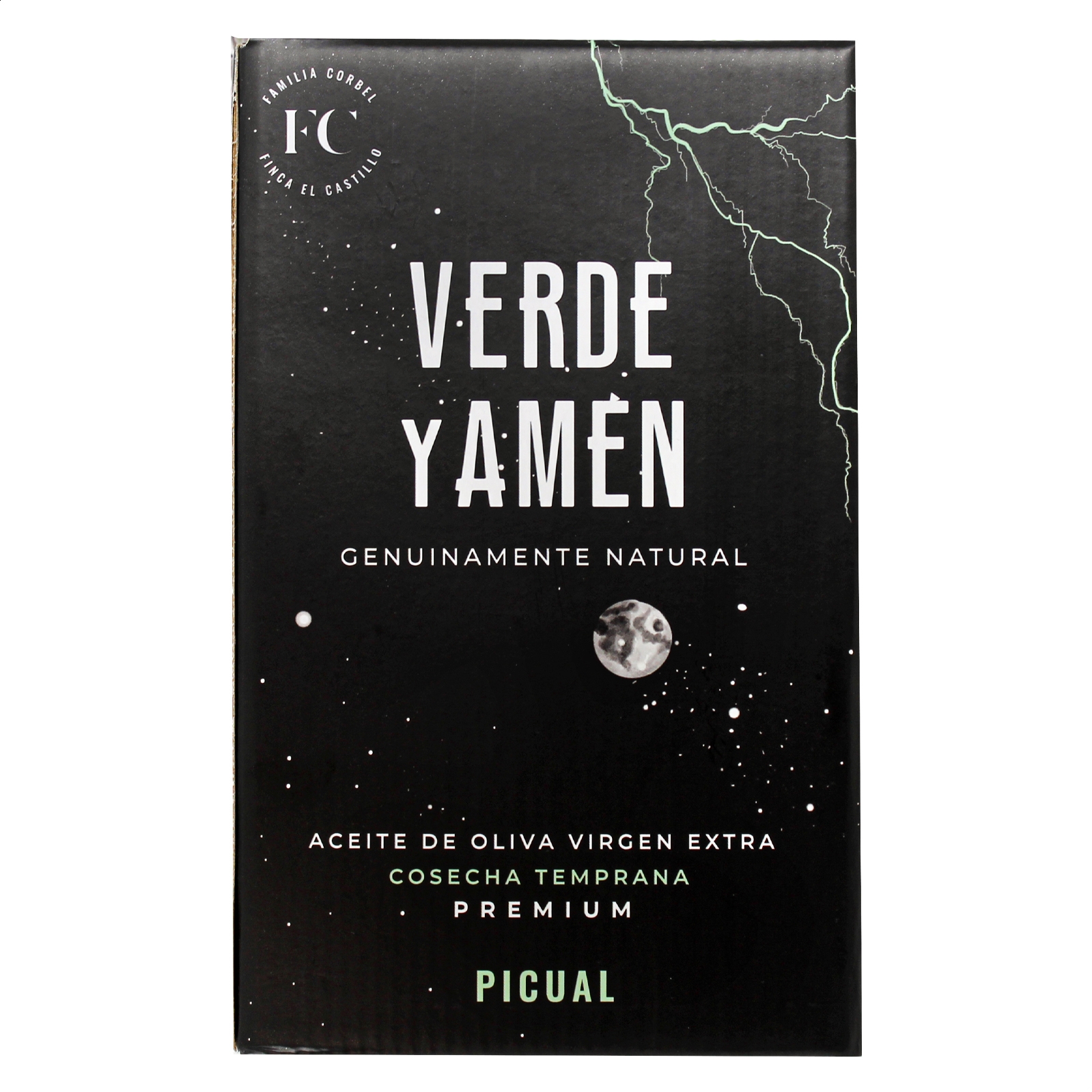 Familia Corbel - AOVE Verde y Amén Picual bag in box de 2L, 1ud